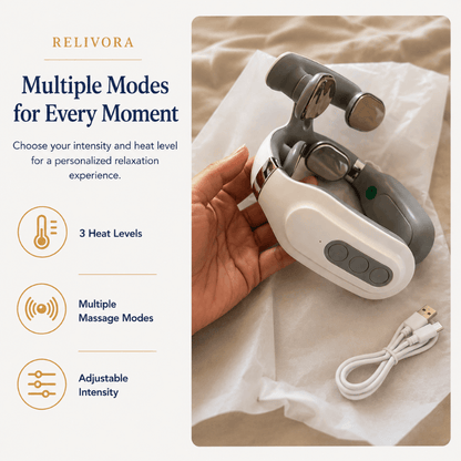 Relivora™ Smart Neck Massager