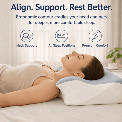 Relivora™ Contour Support Pillow