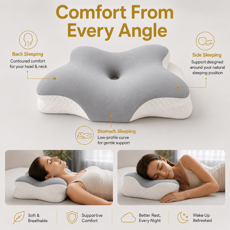 Relivora™ Contour Support Pillow