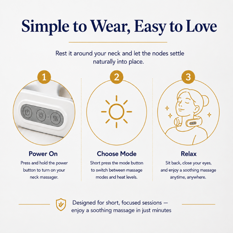 Relivora™ Smart Neck Massager